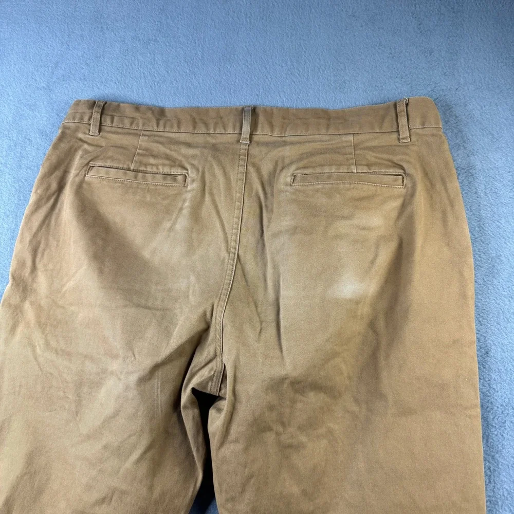 Taylor Stitch Mens Size 36 Slim Chino British Khaki‎ Organic Cotton Trousers